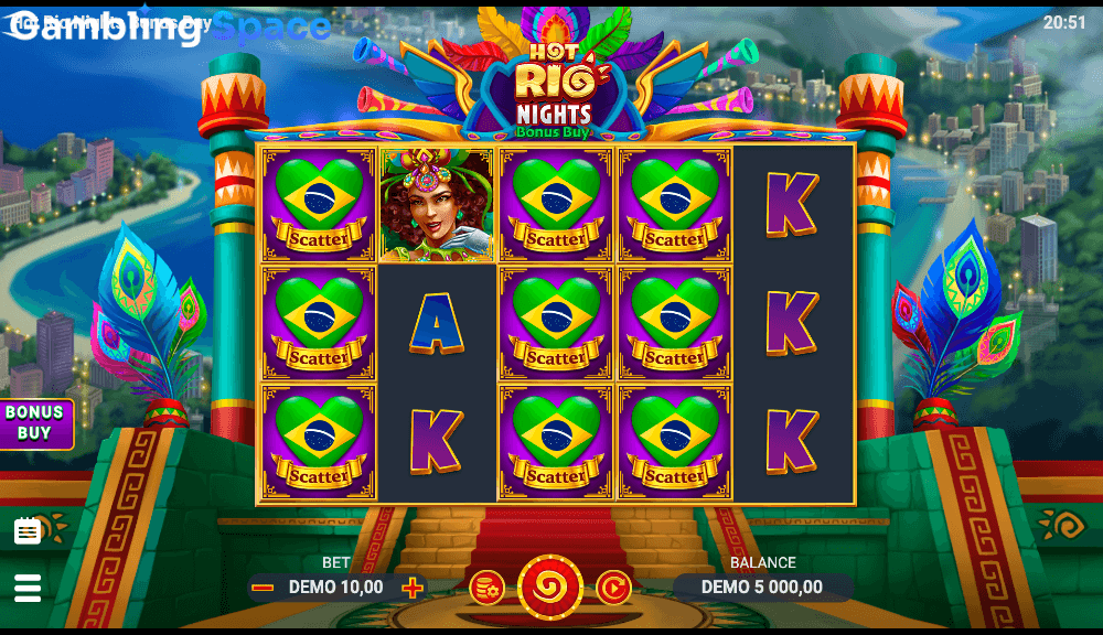 Hot Rio Nights Bonus Buy – Screenshot 2