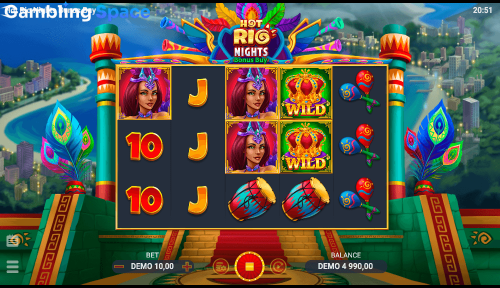 Hot Rio Nights Bonus Buy – Screenshot 3