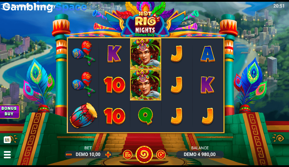 Hot Rio Nights Bonus Buy – Screenshot 5