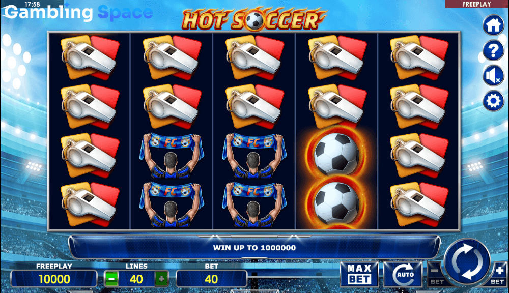 Hot Soccer – Screenshot 2