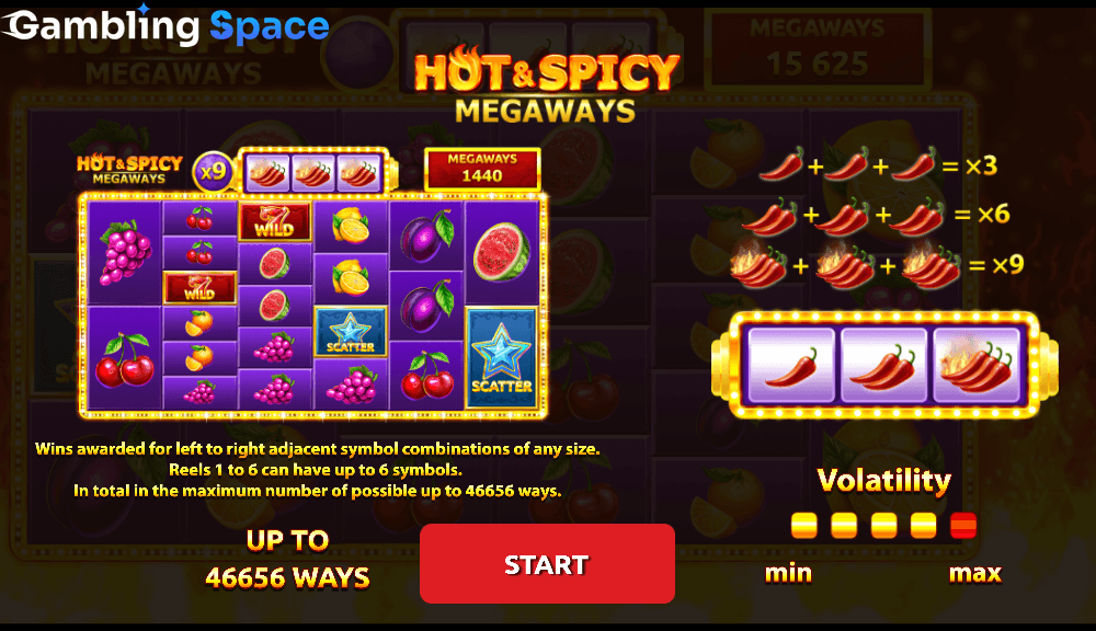 Hot & Spicy Megaways – Screenshot 1
