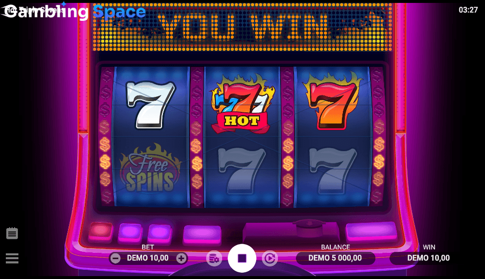 Hot Triple Sevens – Screenshot 3