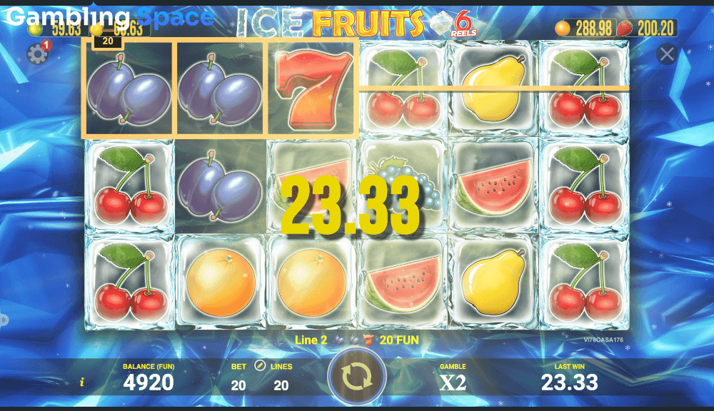 Ice Fruits 6 Reels – Screenshot 6