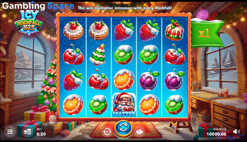 Icy Rockfall X25 – Screenshot 1