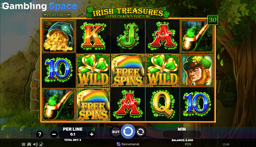 Irish Treasures Leprechaun's Fortune – Screenshot 2