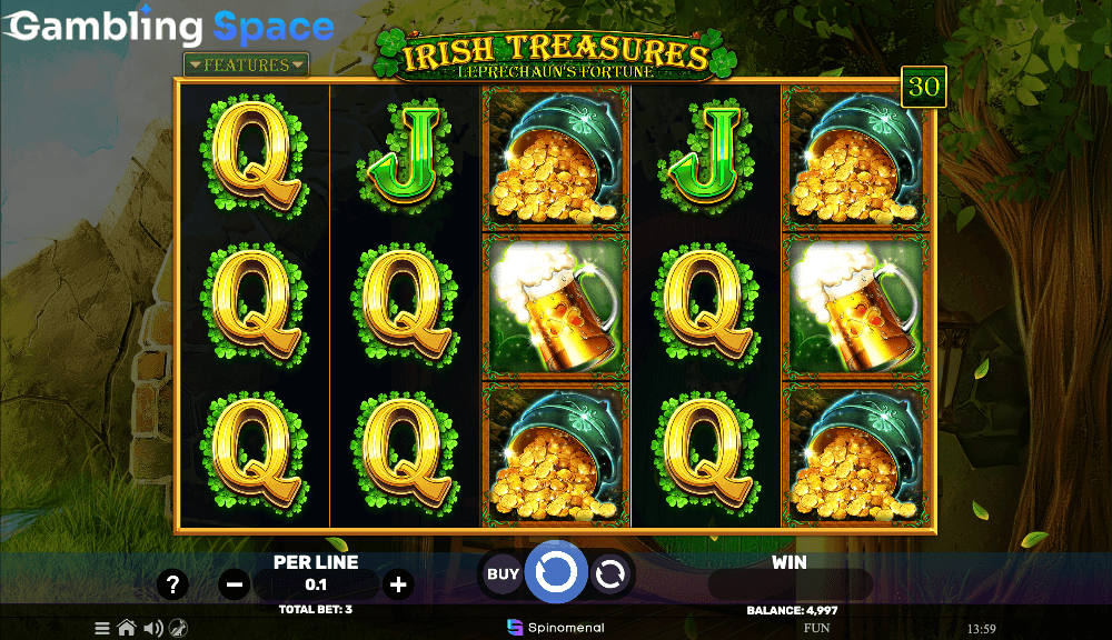 Irish Treasures Leprechaun's Fortune – Screenshot 3