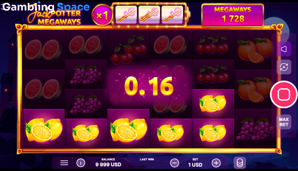 Jack Potter Megaways – Screenshot 3