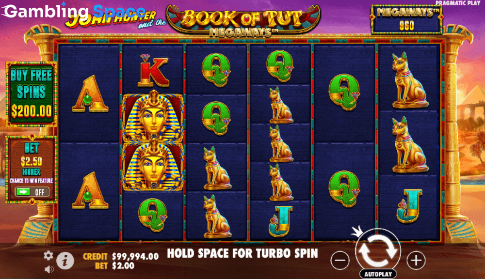 John Hunter and the Book of Tut Megaways – Screenshot 5