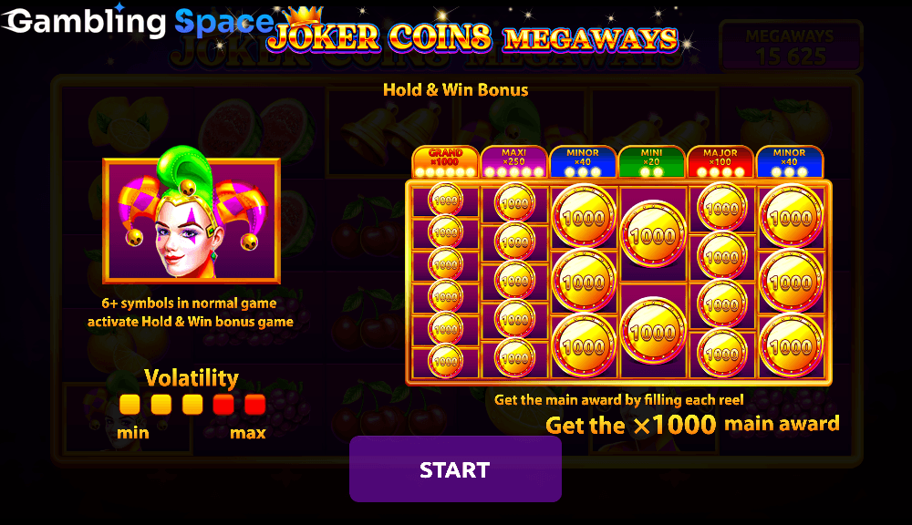 Joker Coins Megaways – Screenshot 1