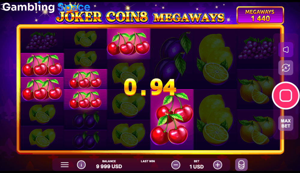 Joker Coins Megaways – Screenshot 3