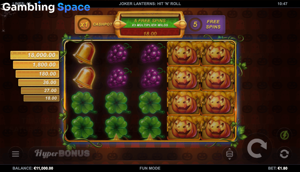 Joker Lanterns Hit 'n' Roll – Screenshot 1