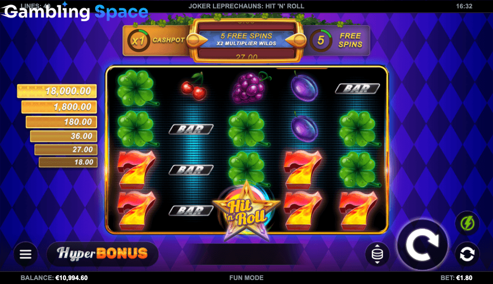 Joker Leprechauns Hit 'n' Roll – Screenshot 5