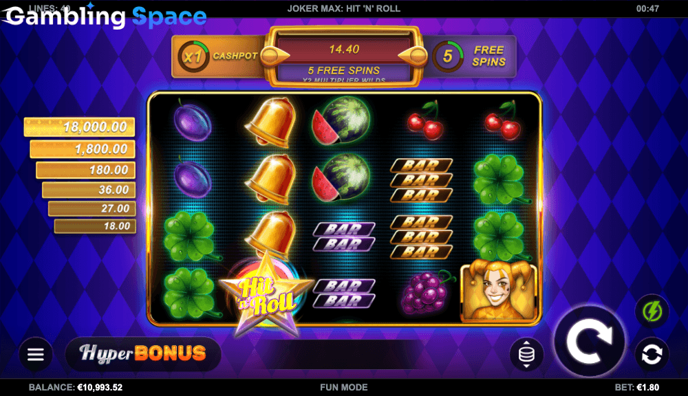 Joker Max Hit 'n' Roll – Screenshot 6