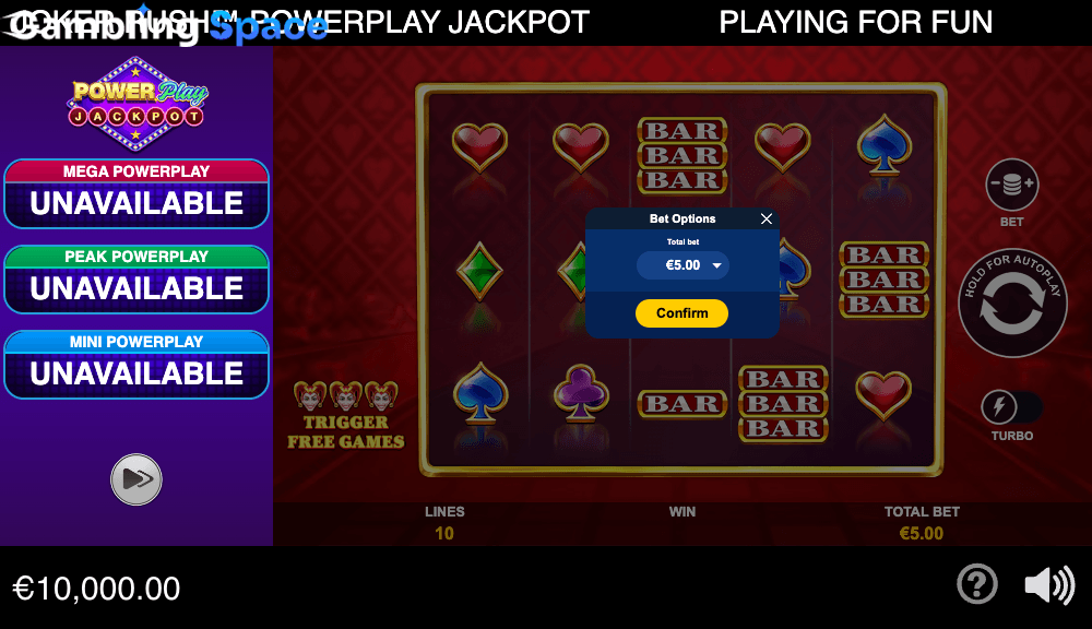 Joker Rush PowerPlay Jackpot – Screenshot 2