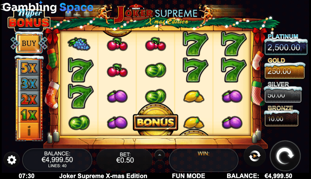 Joker Supreme X-mas Edition – Screenshot 2