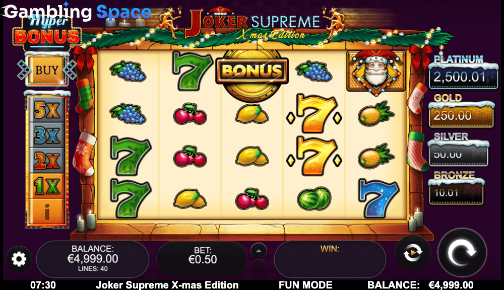 Joker Supreme X-mas Edition – Screenshot 3