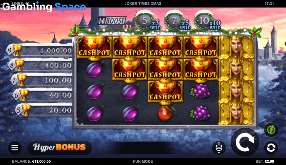 Joker Times Xmas Edition – Screenshot 1