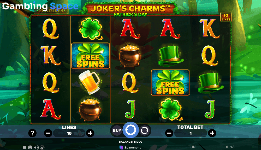Joker's Charms Patrick's Day – Screenshot 2
