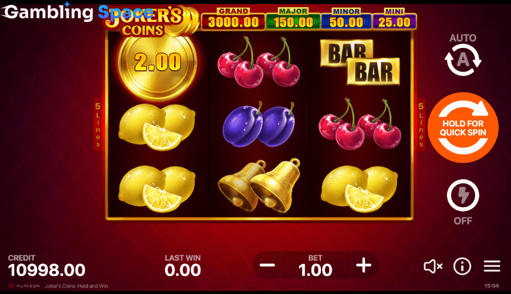 Joker's Coins: Hold and Win – Screenshot 4