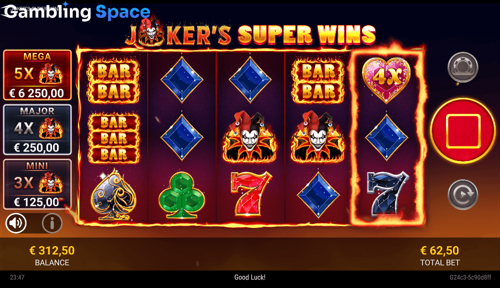 Joker's Super Wins – Screenshot 5
