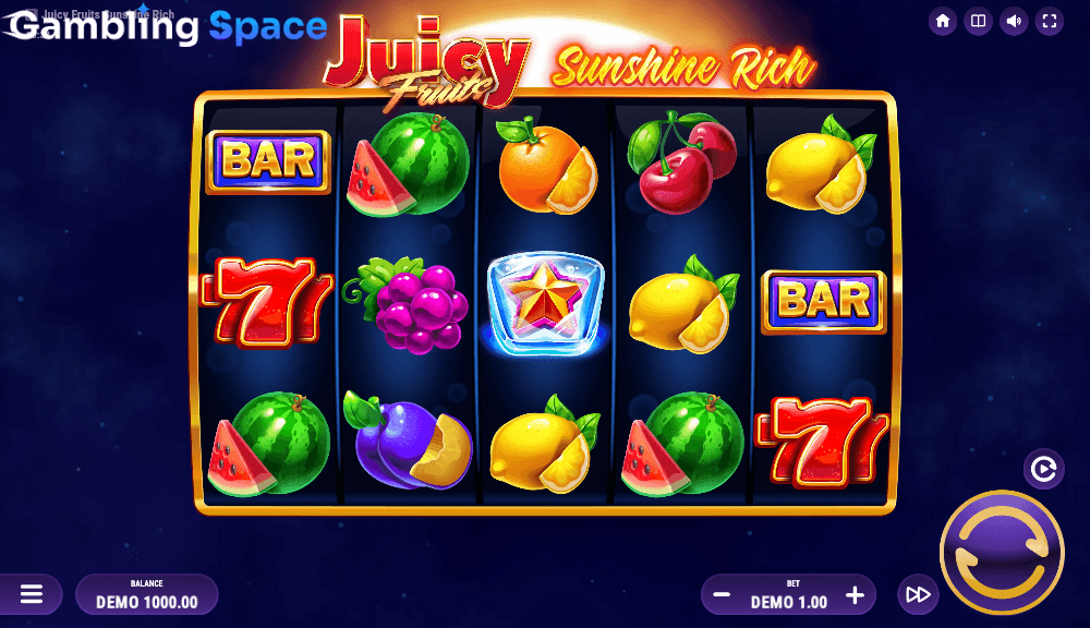 Juicy Fruits Sunshine Rich – Screenshot 1