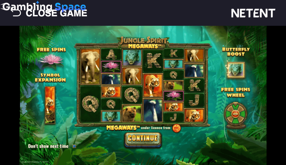 Jungle Spirit Megaways – Screenshot 1