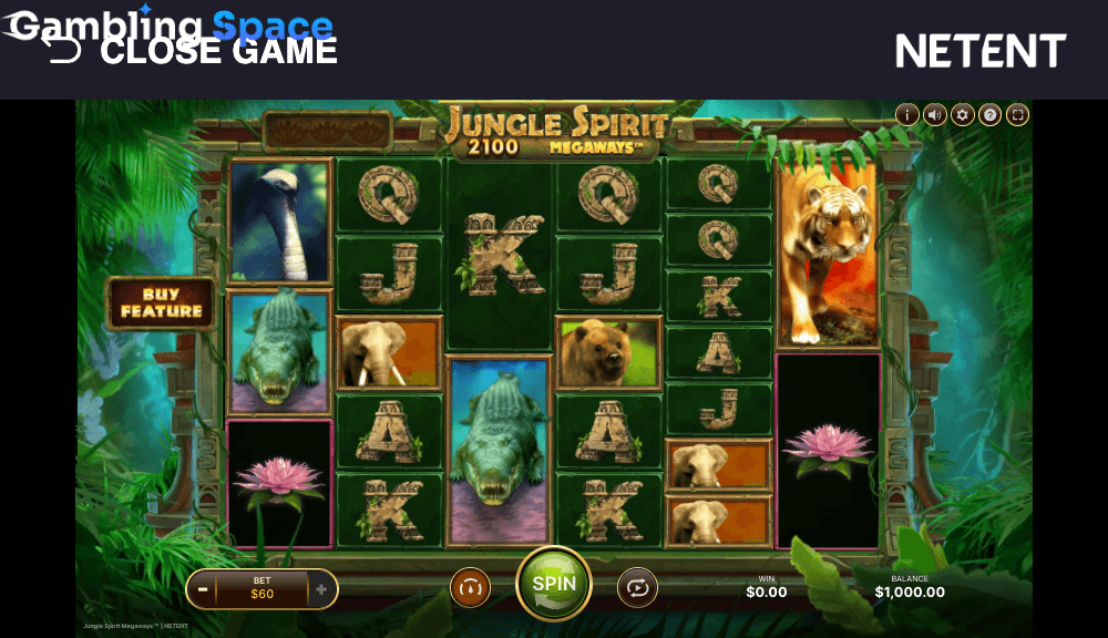 Jungle Spirit Megaways – Screenshot 2