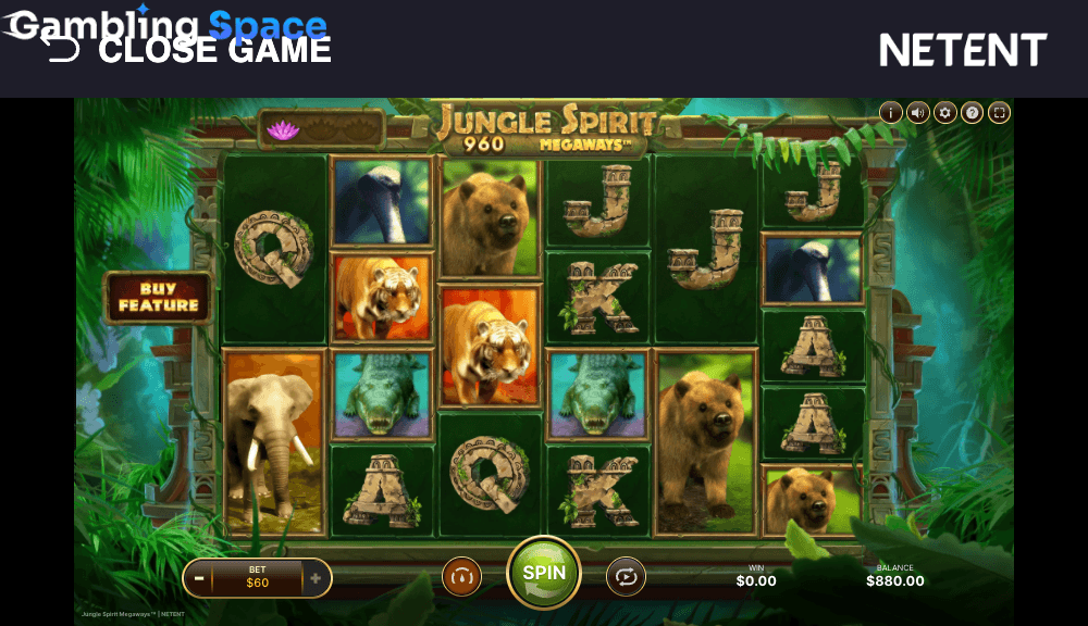 Jungle Spirit Megaways – Screenshot 4