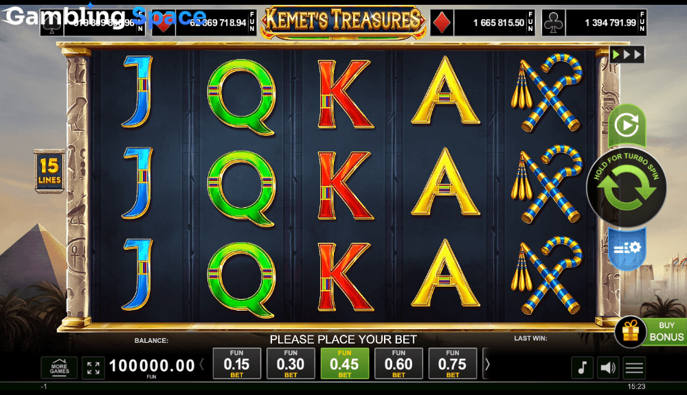Kemet's Treasures – Screenshot 1