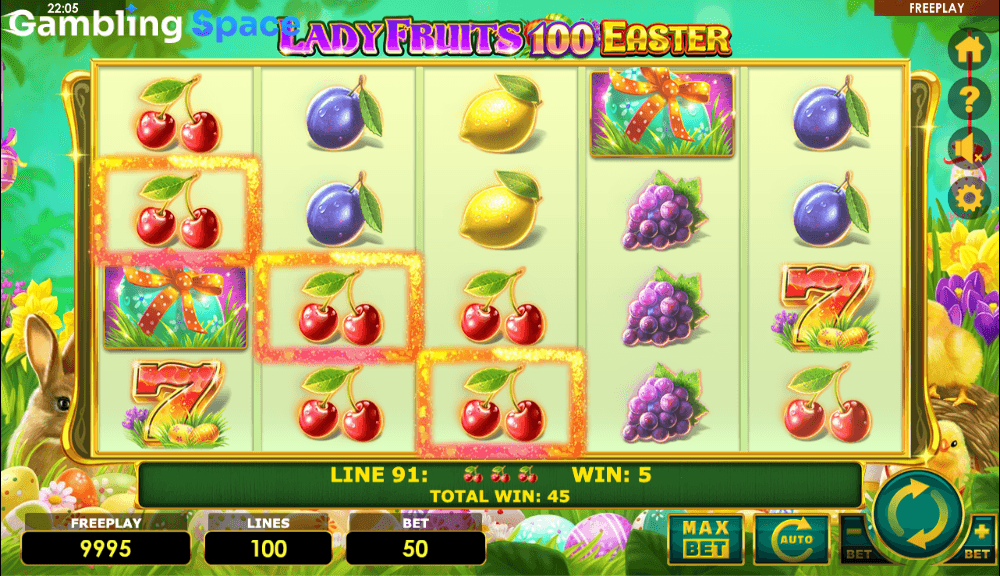 Lady Fruits 100 Easter – Screenshot 4