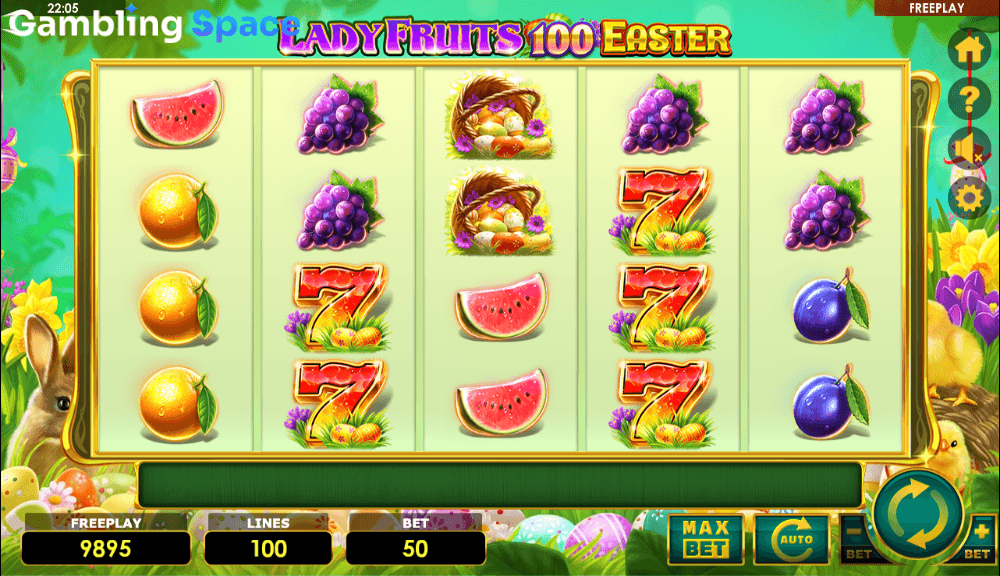 Lady Fruits 100 Easter – Screenshot 6