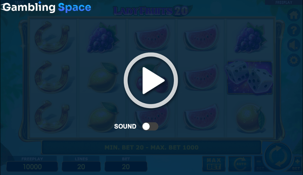 Lady Fruits 20 – Screenshot 1