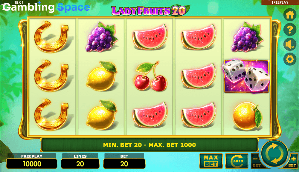 Lady Fruits 20 – Screenshot 2