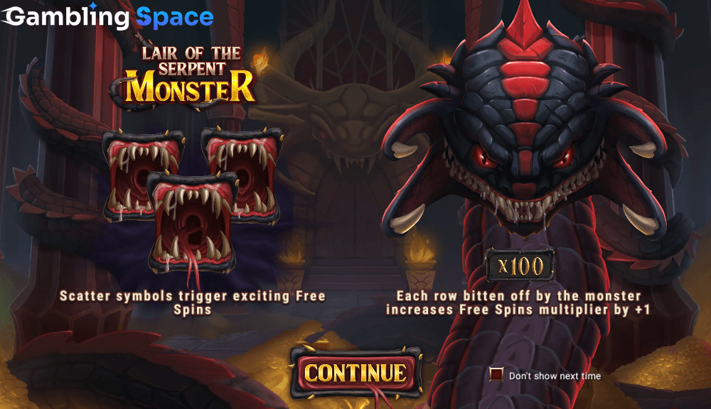 Lair of the Serpent Monster – Screenshot 1