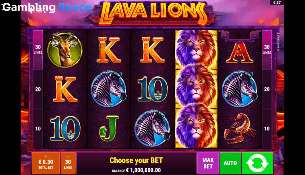 Lava Lions – Screenshot 2