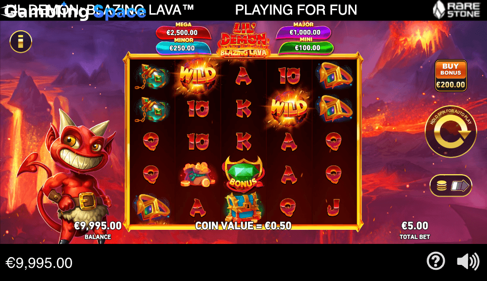 Lil' Demon Blazing Lava – Screenshot 3