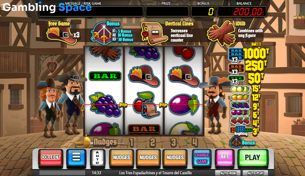 Los Tres Espadachines y el Tesoro Del Castillo – Screenshot 2