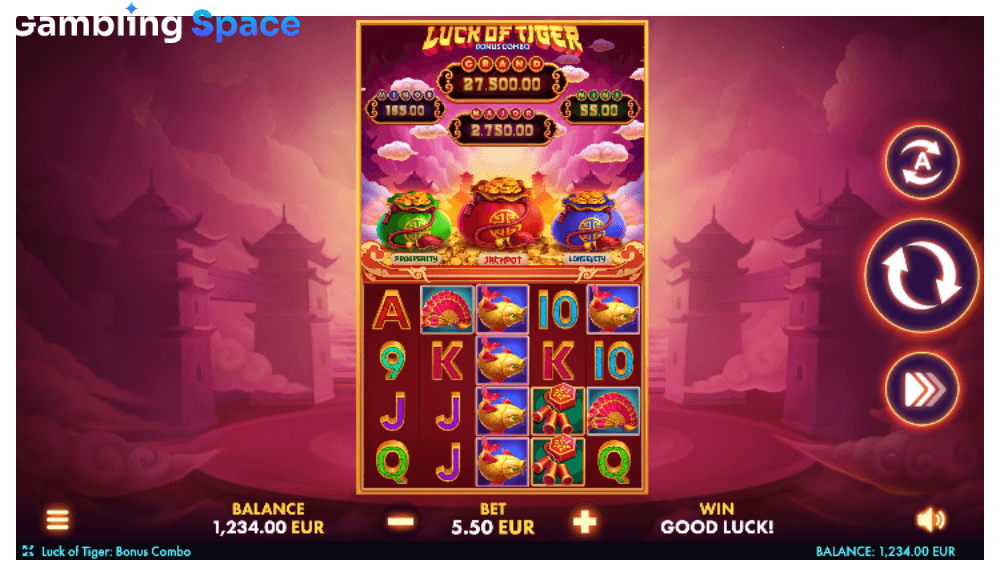 Luck of Tiger: Bonus Combo – Screenshot 2