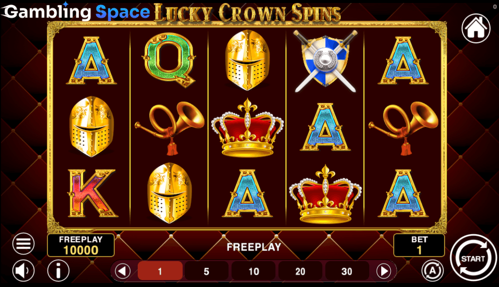 Lucky Crown Spins – Screenshot 2