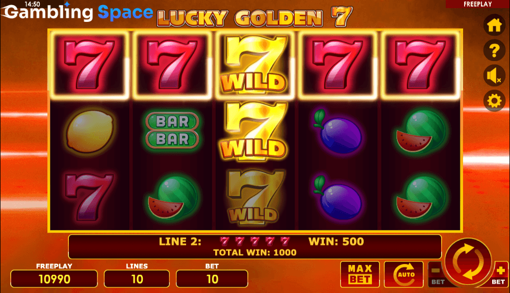 Lucky Golden 7 – Screenshot 4
