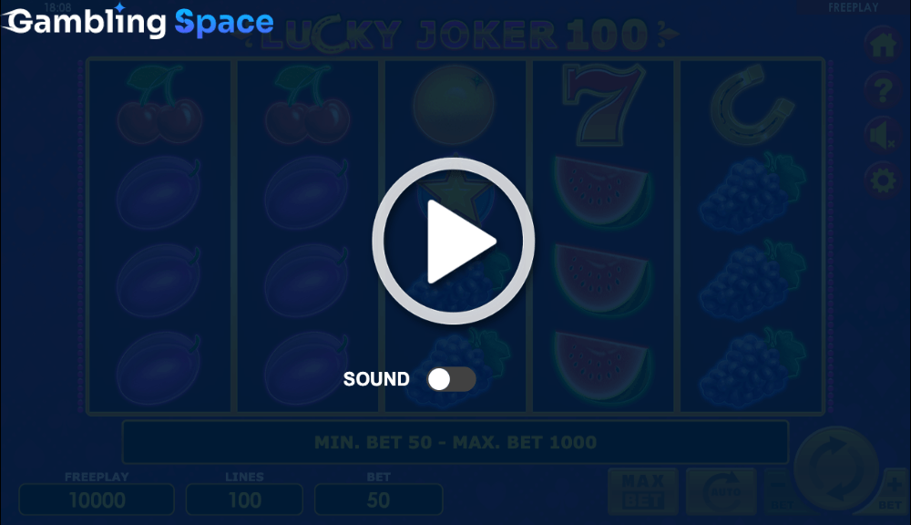Lucky Joker 100 – Screenshot 1