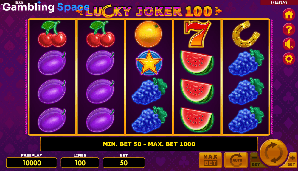 Lucky Joker 100 – Screenshot 2