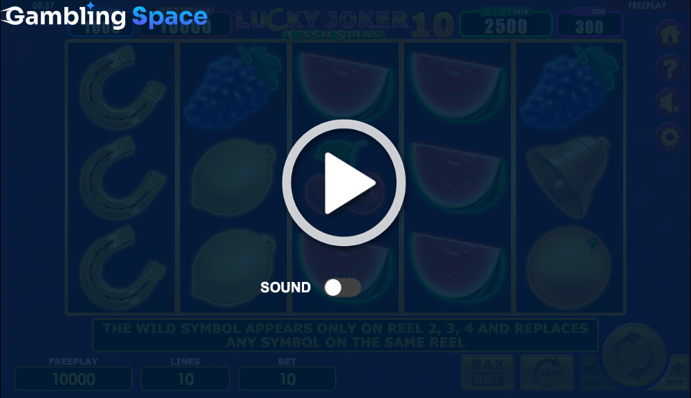 Lucky Joker 10 Cash Spins – Screenshot 1