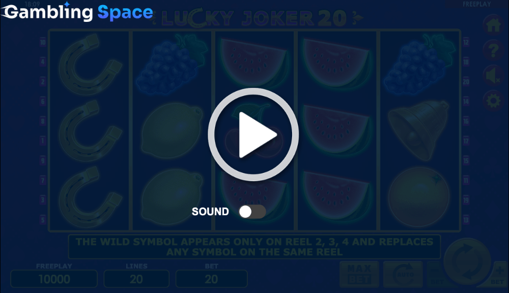 Lucky Joker 20 – Screenshot 1