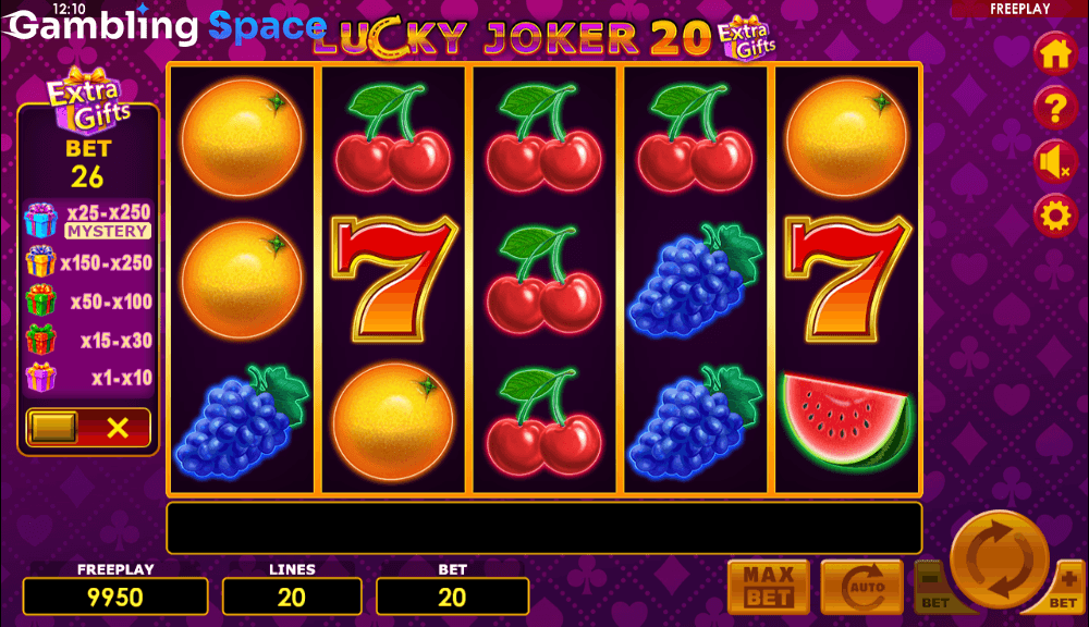 Lucky Joker 20 Extra Gifts – Screenshot 5