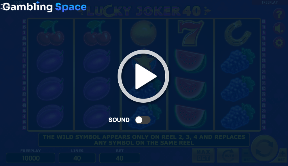Lucky Joker 40 – Screenshot 1