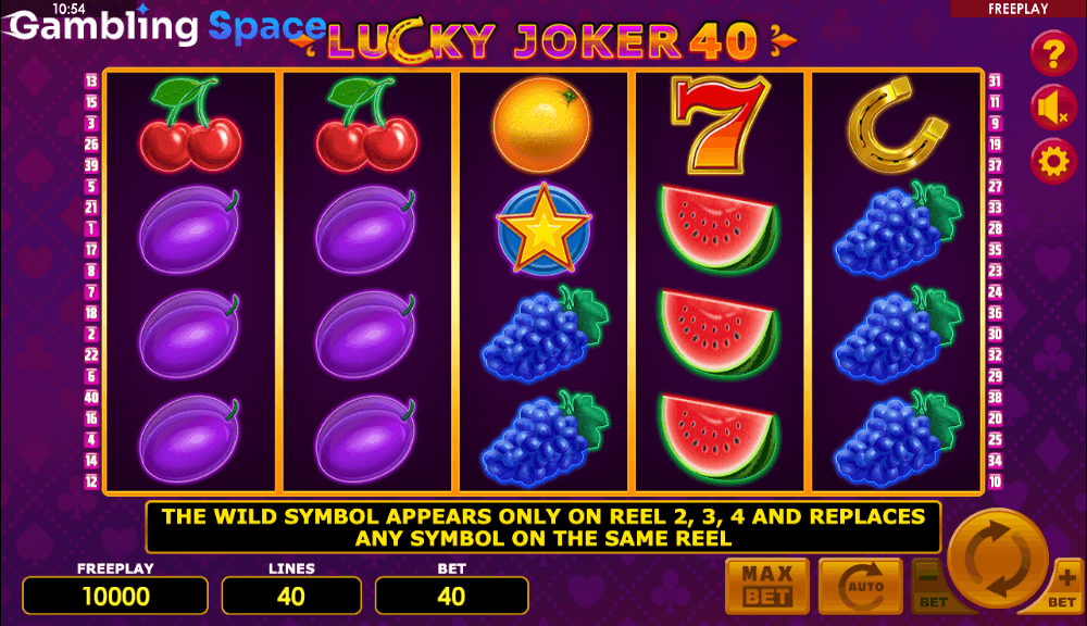 Lucky Joker 40 – Screenshot 2