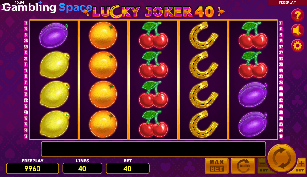 Lucky Joker 40 – Screenshot 3