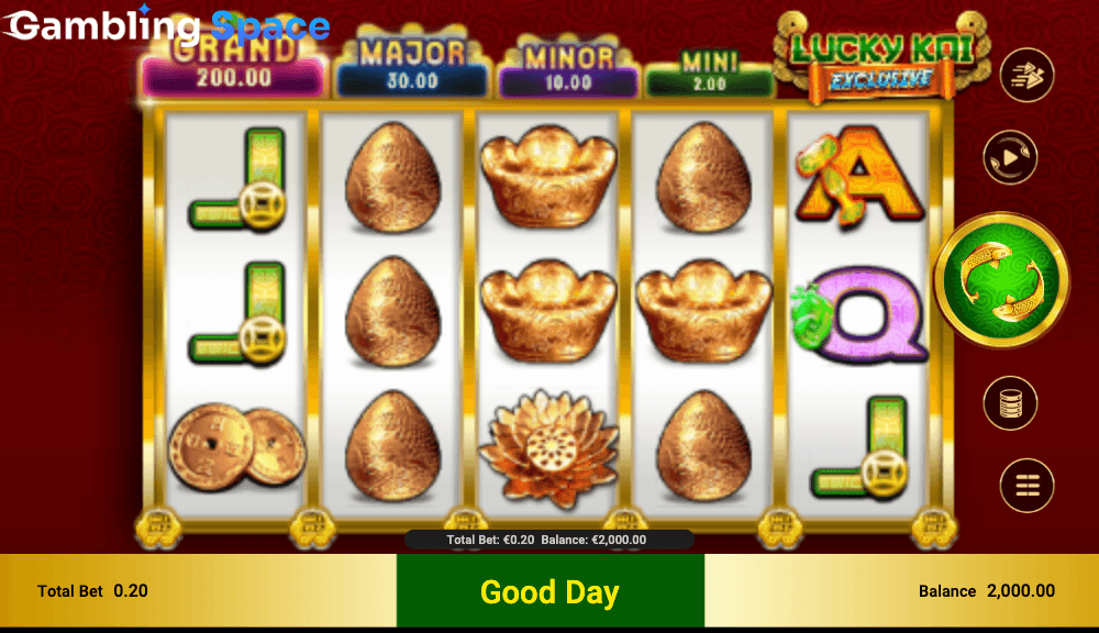 Lucky Koi Exclusive – Screenshot 2