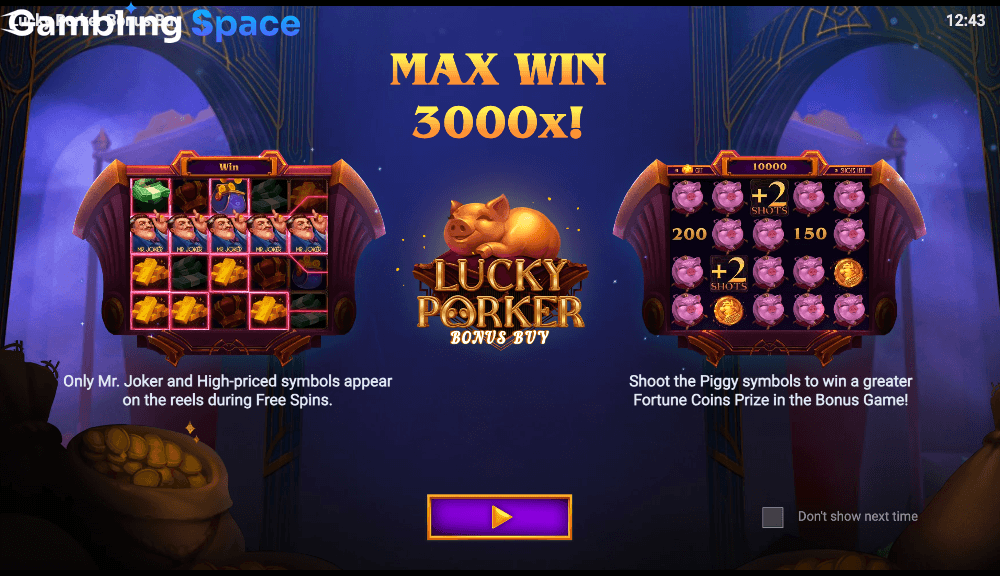 Lucky Porker Bonus Buy – Screenshot 1